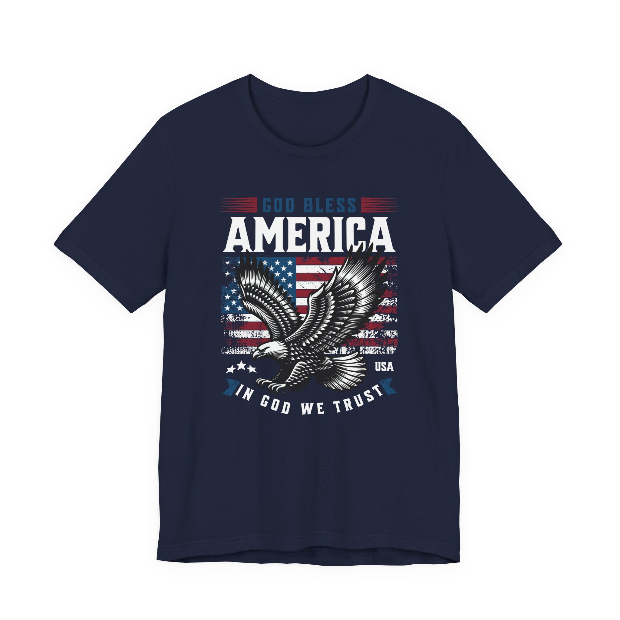 God Bless America with Eagle T-Shirt