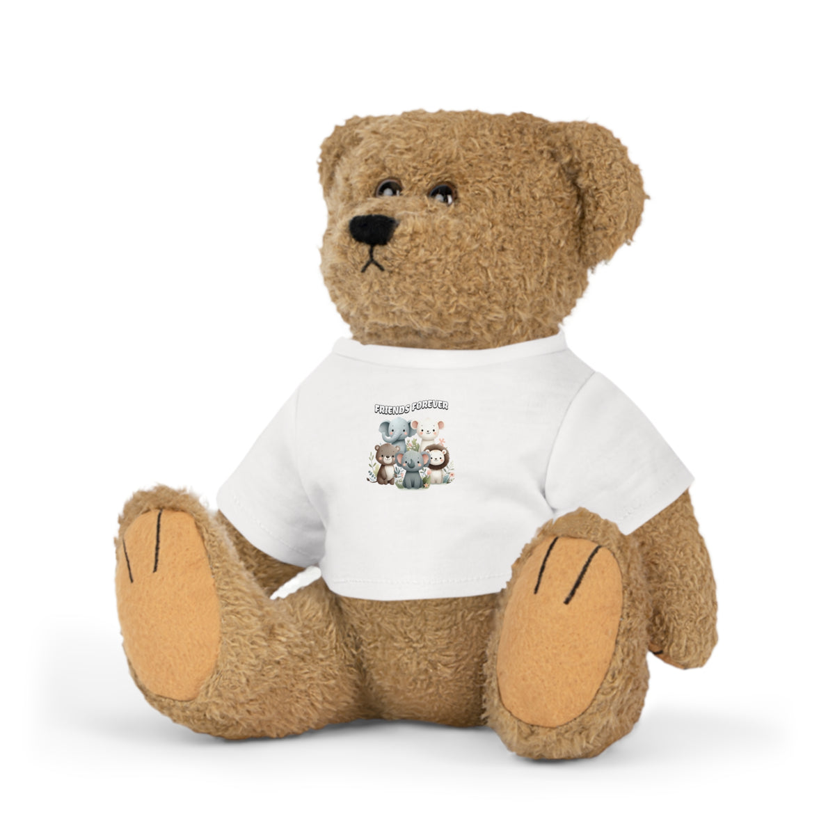Plush Bear with T‑Shirt