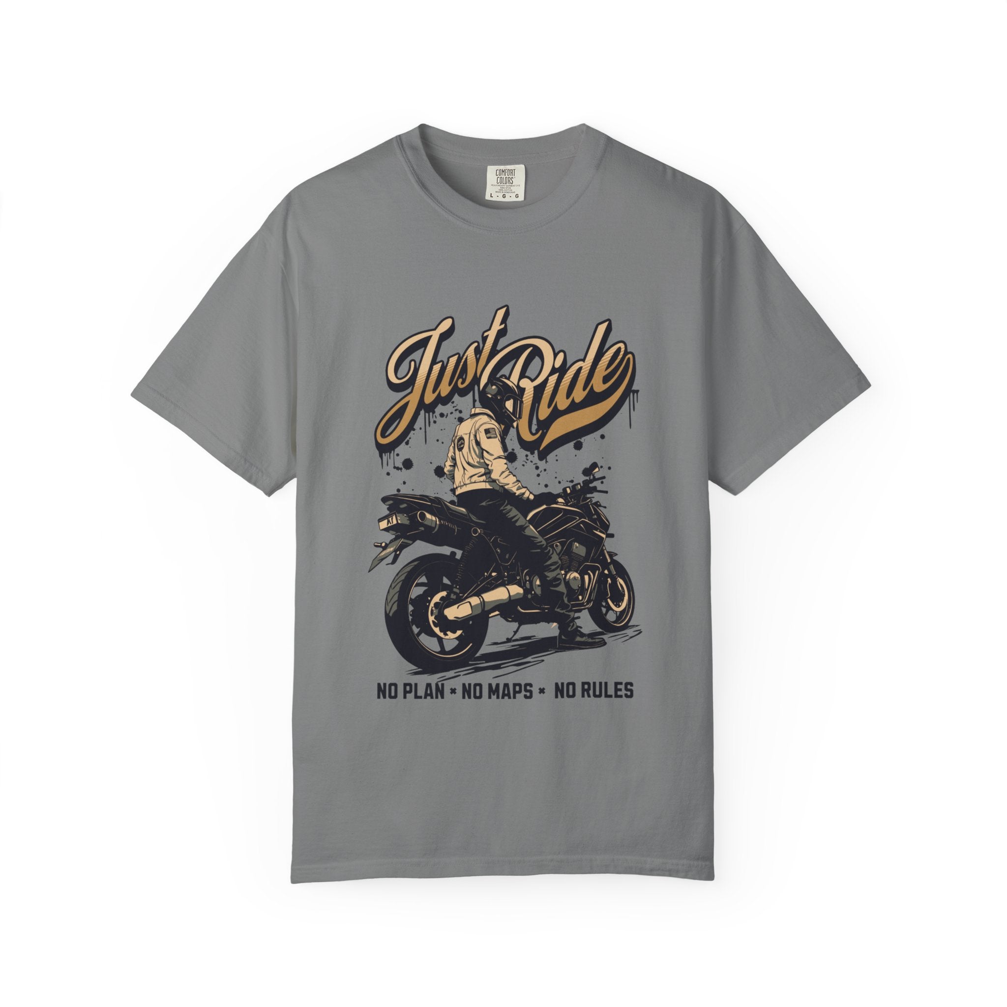 Just Ride Motorcycle T-Shirt