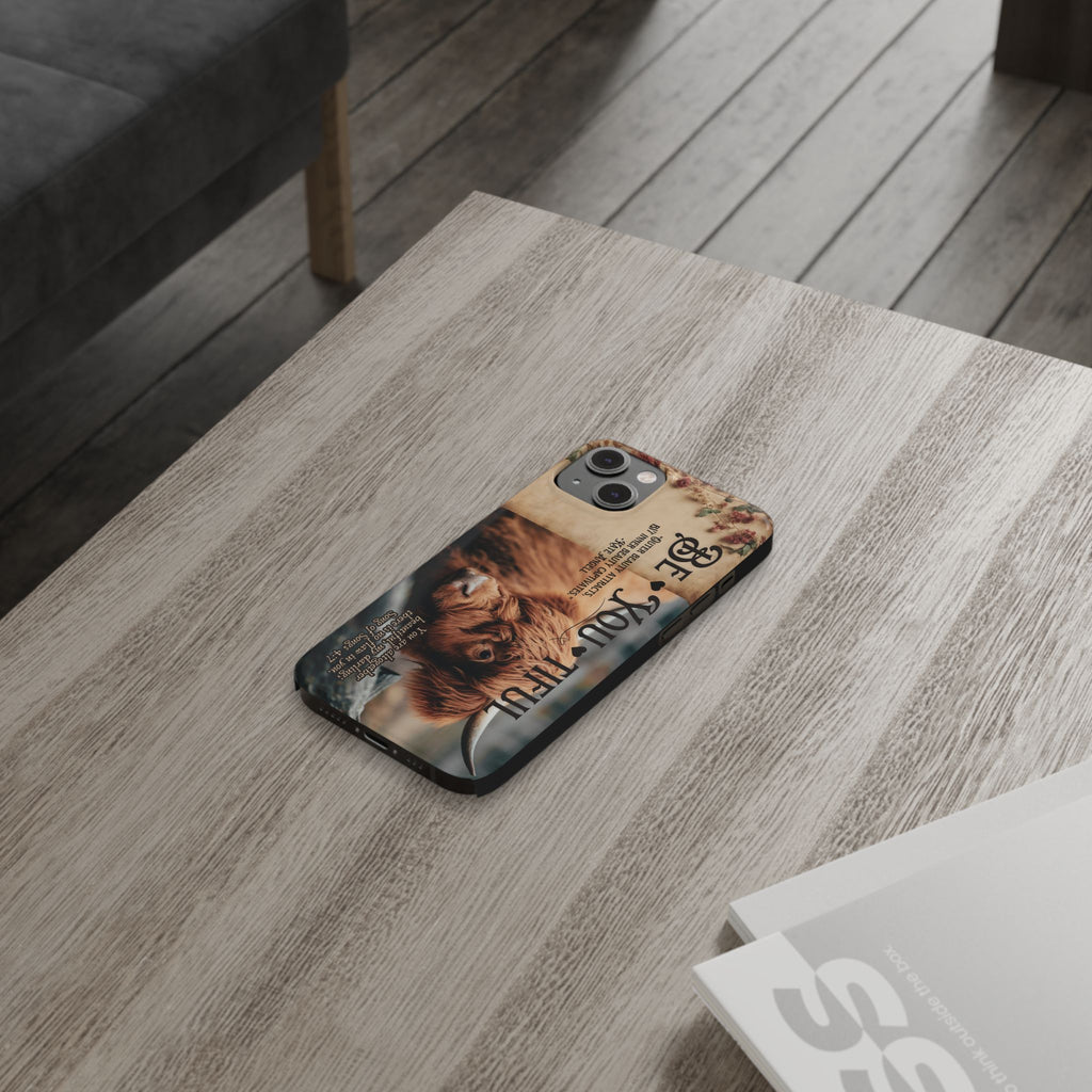 Scottish Highlander Phone Case