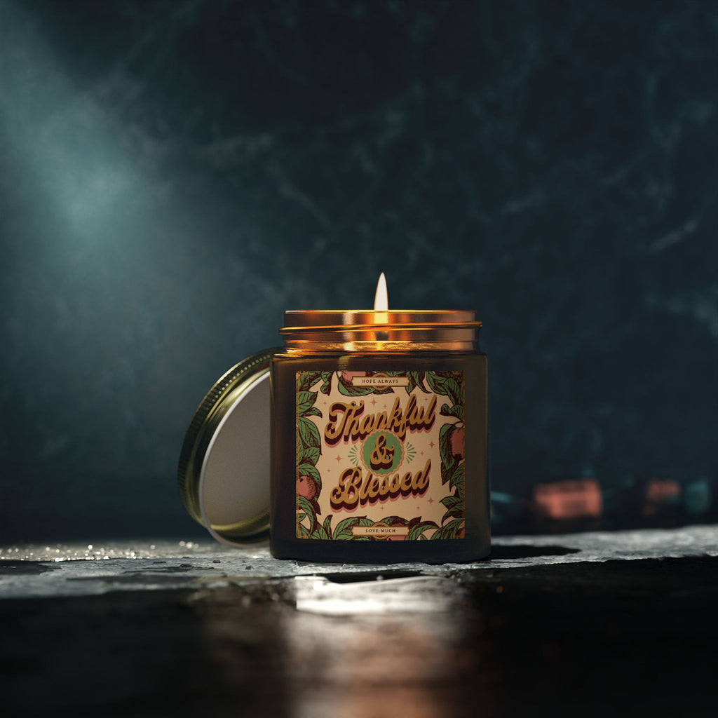 Thankful & Blessed Scented Candle (4oz. 9oz.)