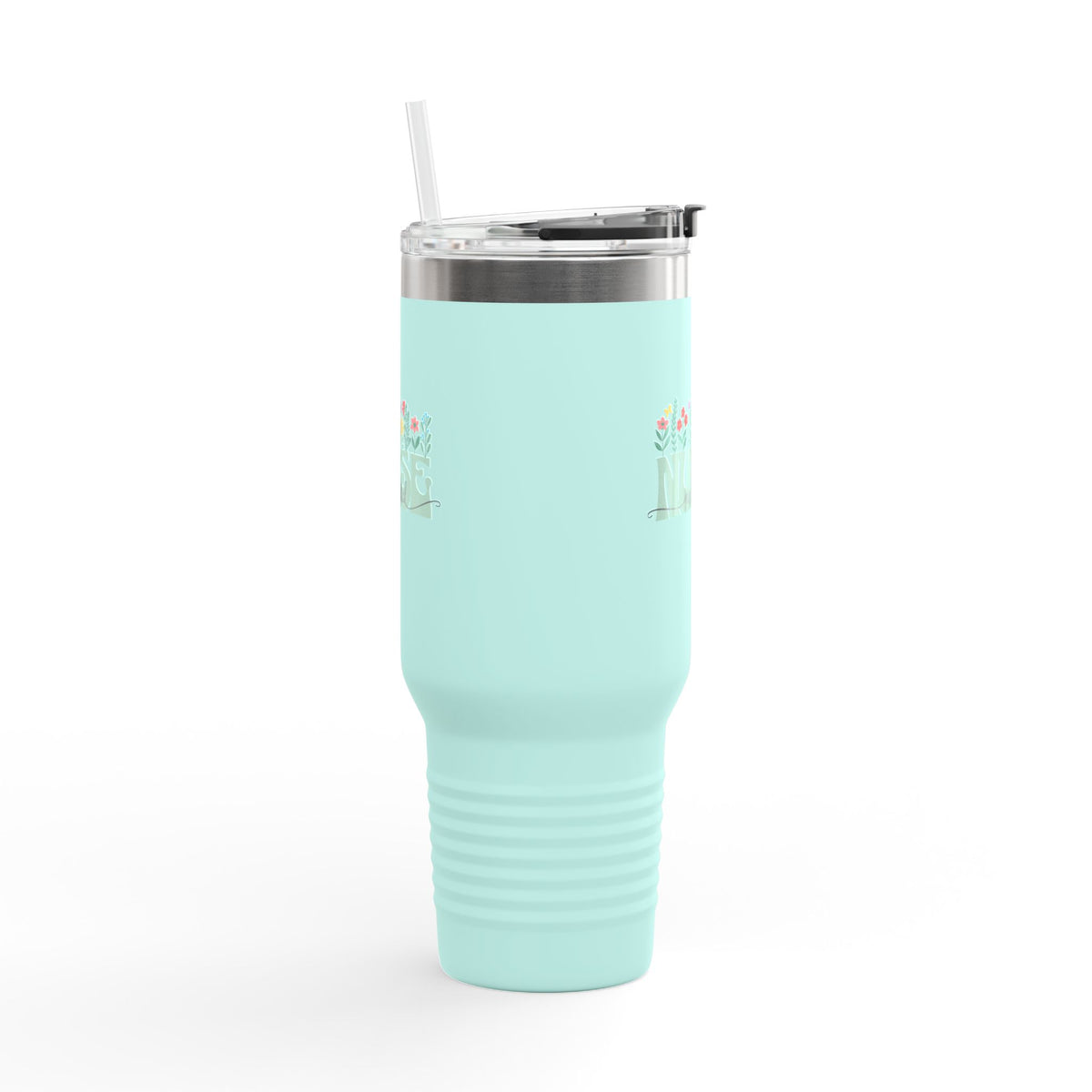 Nurse Mom Floral Tumbler (40oz.)