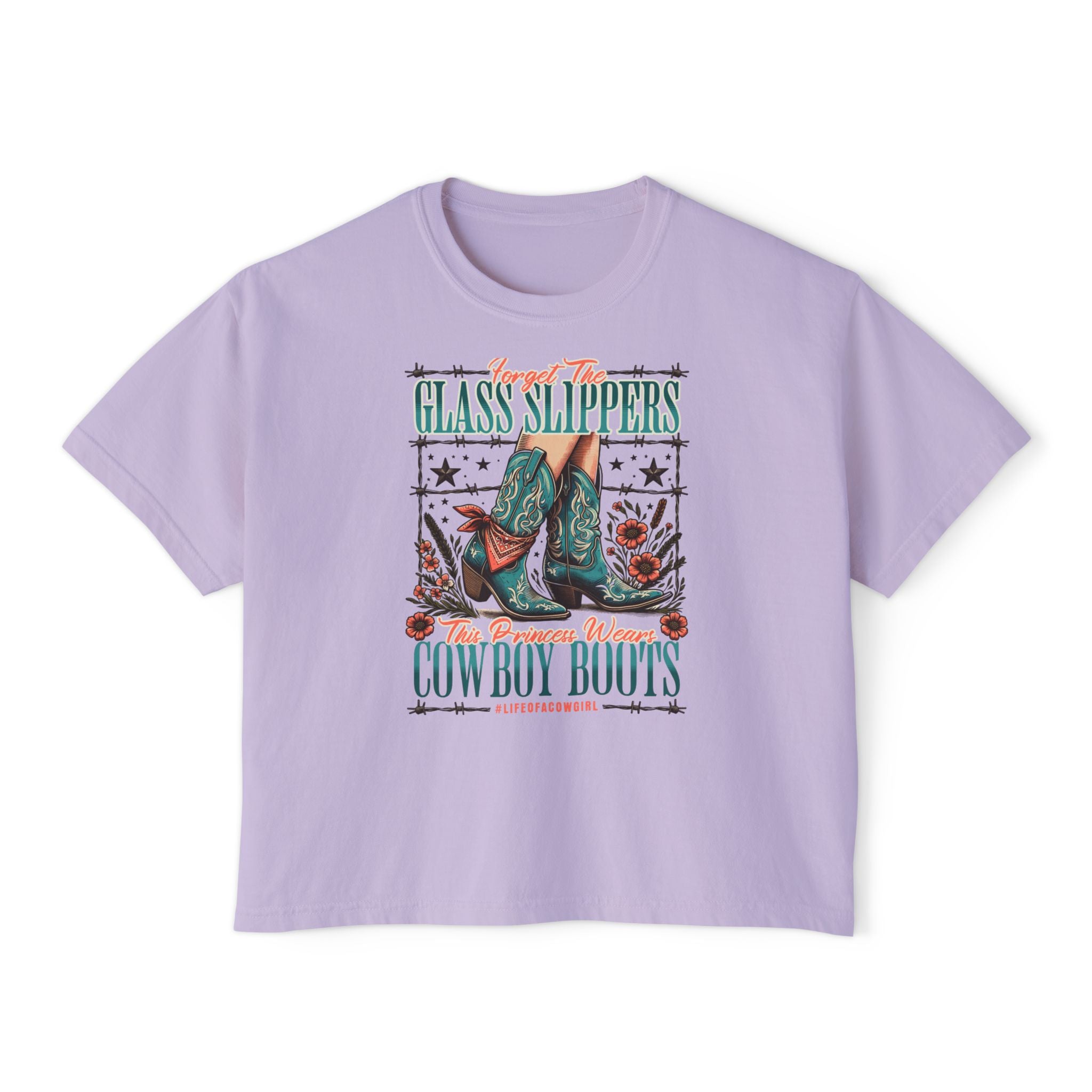 Cowgirl Boots Boxy T-Shirt