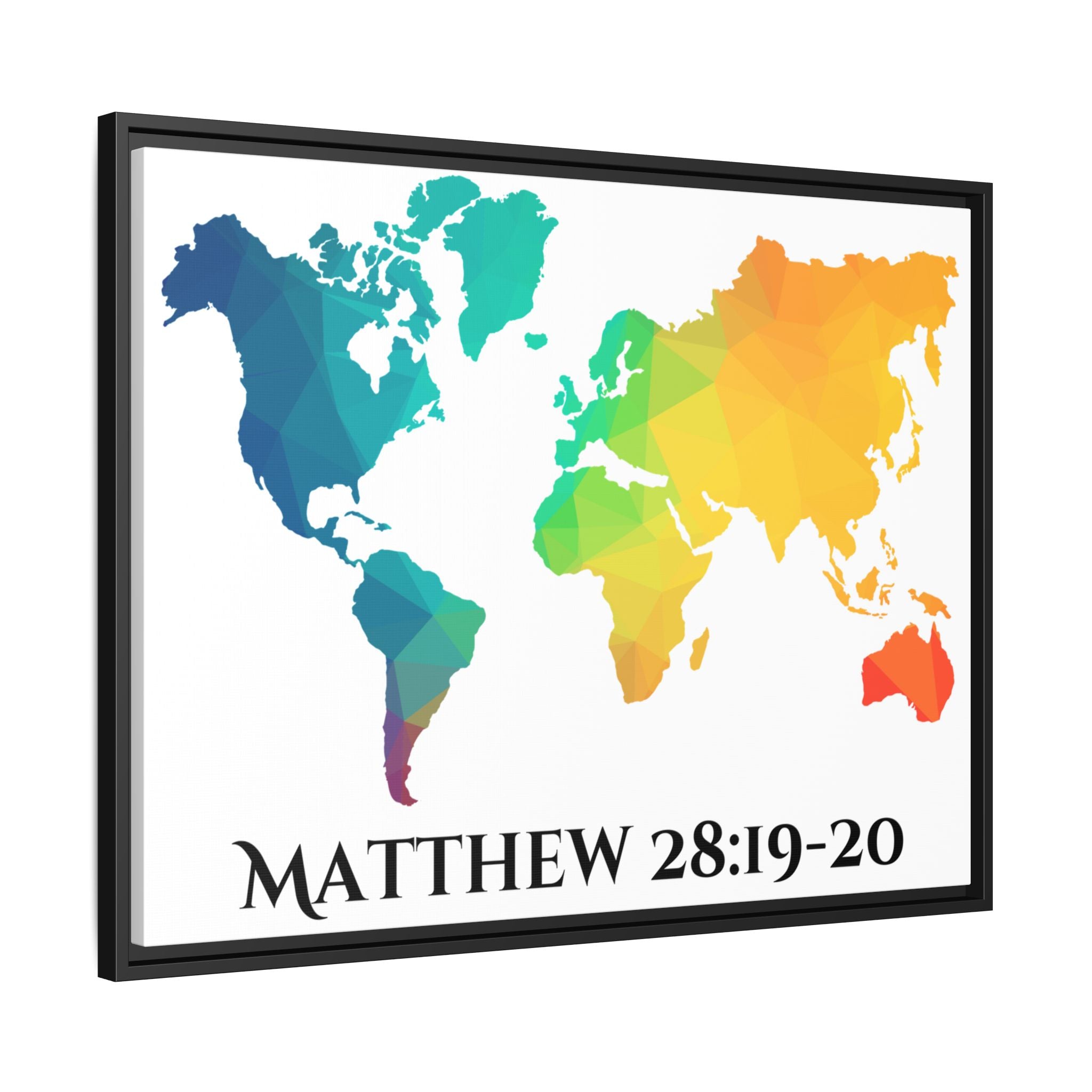 The Great Commission Wall Art (Matthew 28:19-20)