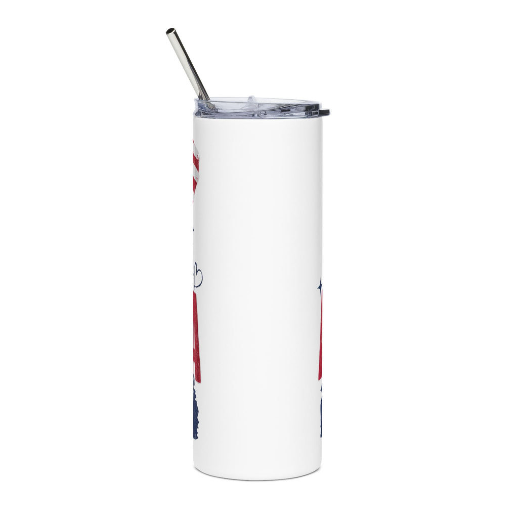 "I Love America" Flag Tumbler (20oz.)