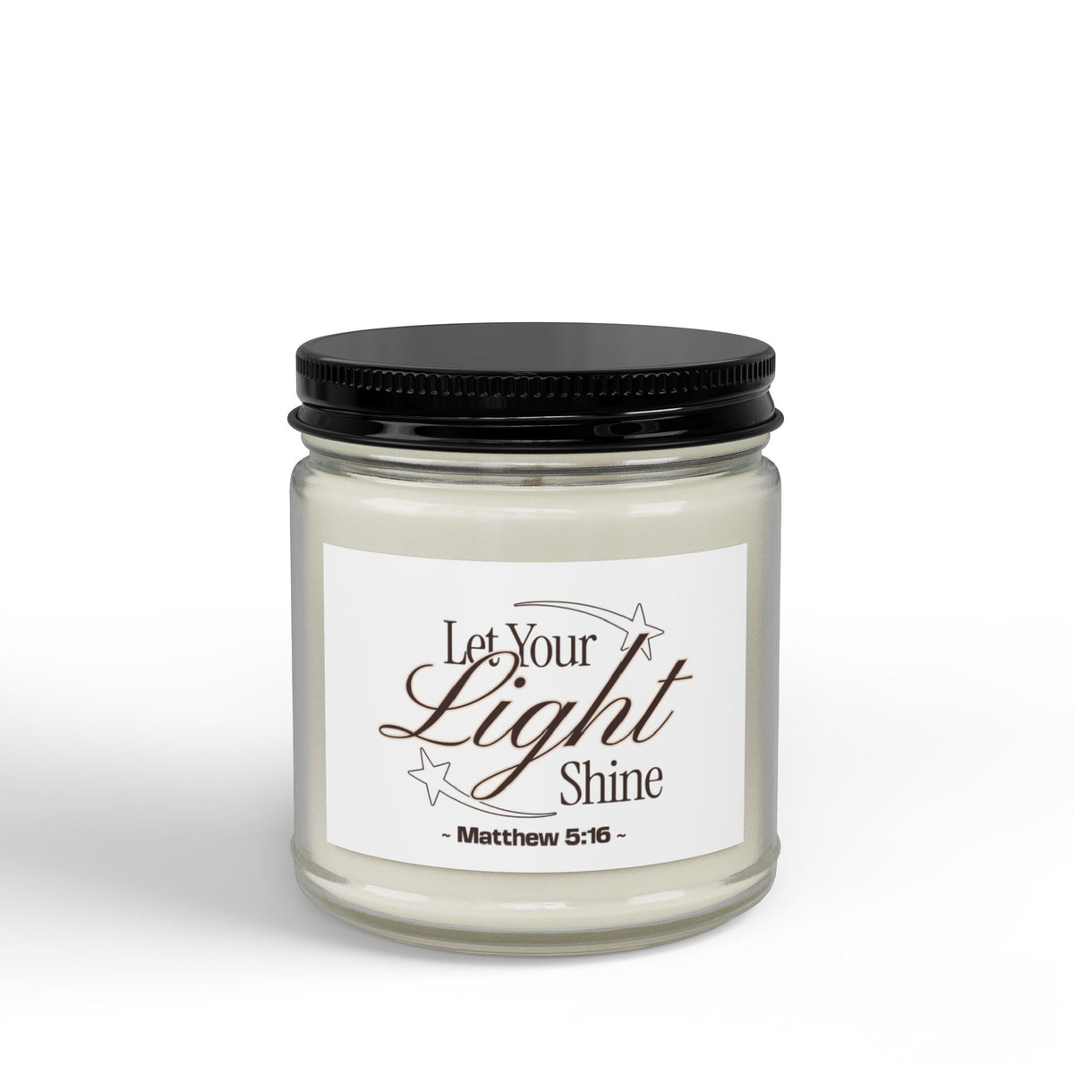 Let Your Light Shine Soy Candle (4oz & 9oz) (Matthew 5:16)