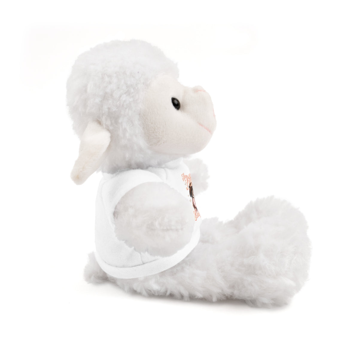 Plush Animal with 'The Little Cowgirl' Tee