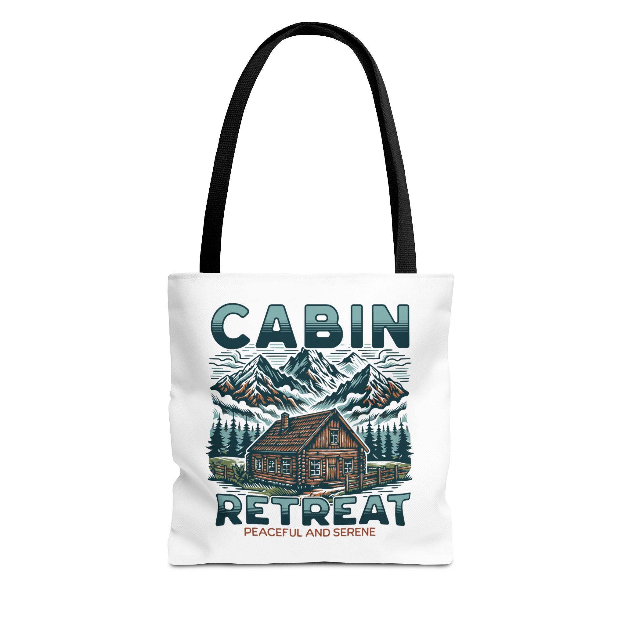 Cabin Retreat Tote Bag
