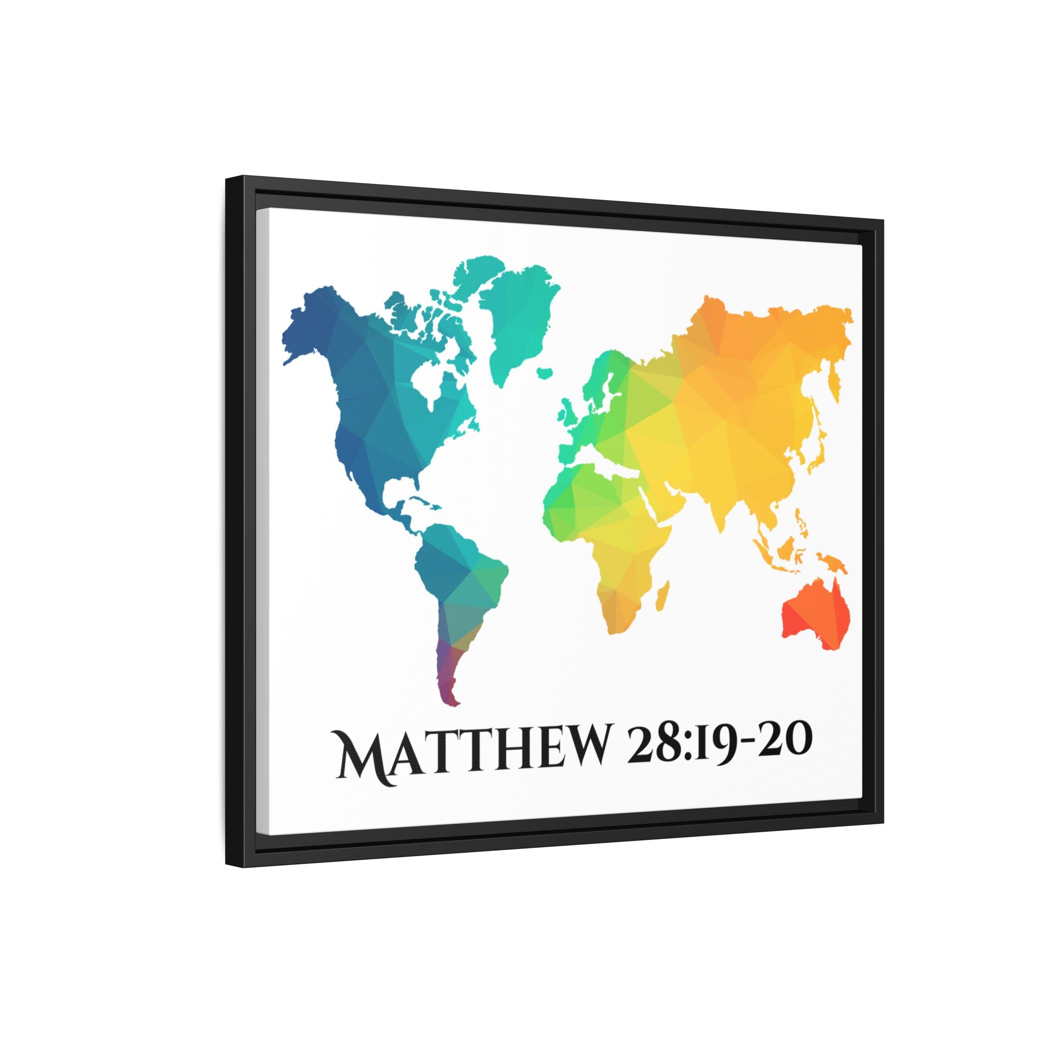 The Great Commission Wall Art (Matthew 28:19-20)