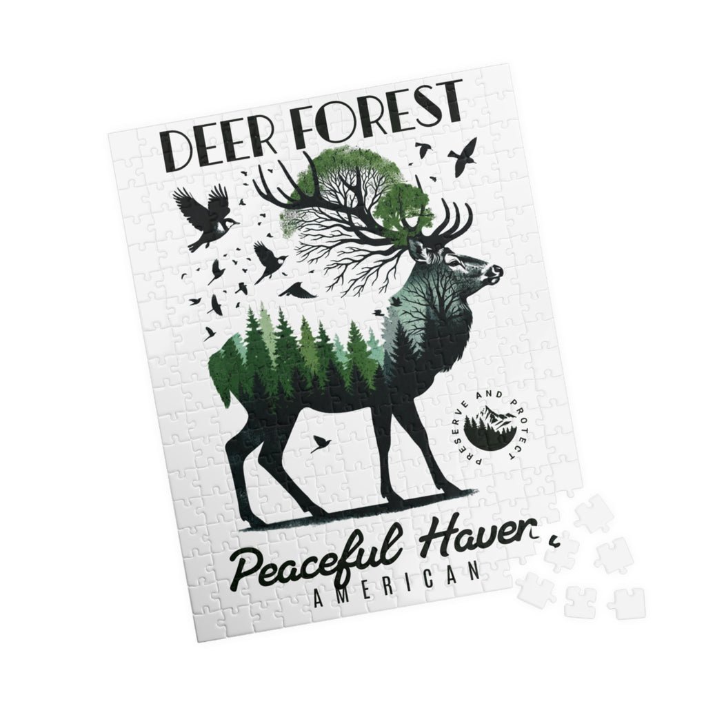 Deer Forest Jigsaw Puzzle (110–520 pcs)