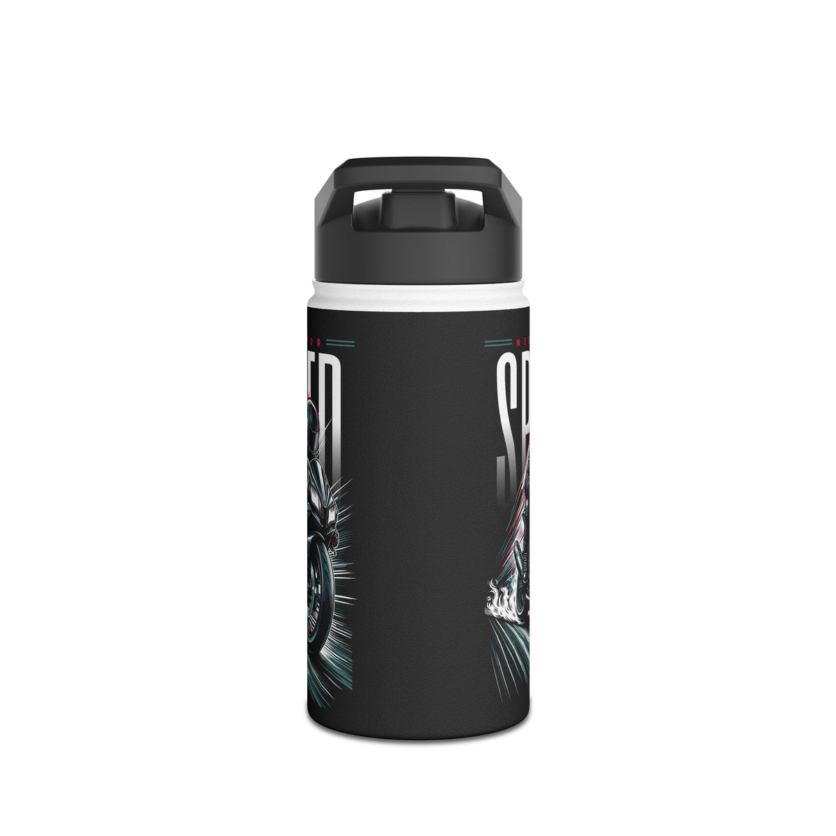 'Speed' Motorcycle Water Bottle (12oz. 18oz. 32oz.)