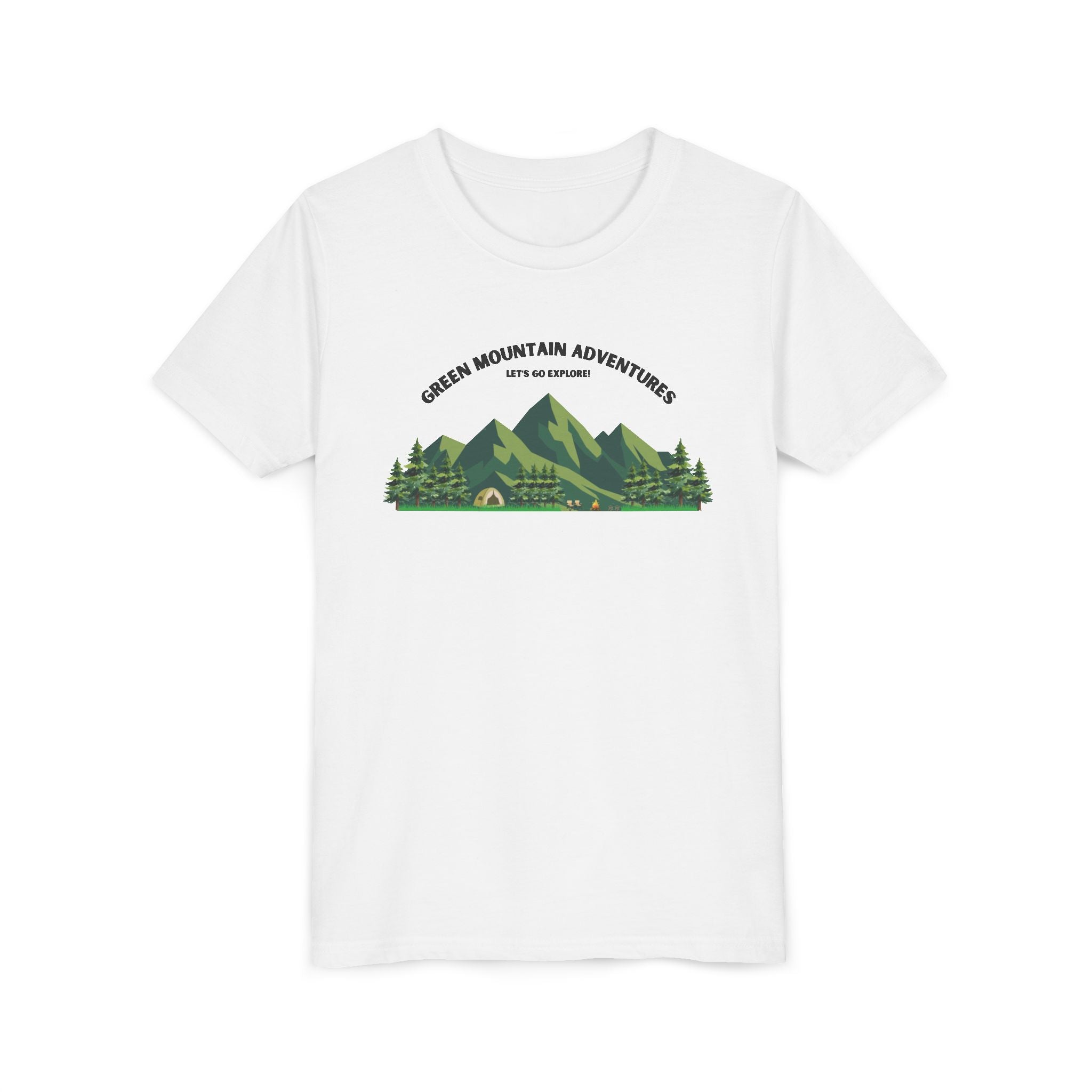 Green Mountain Adventures Youth T‑Shirt
