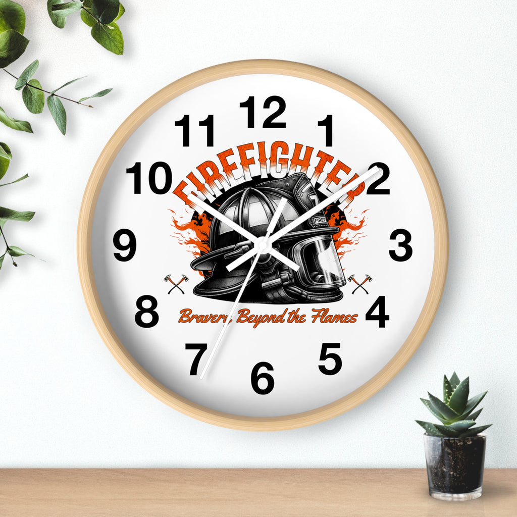 Firefighter Wall Clock