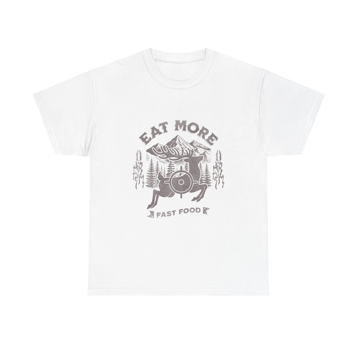 Eat More Fast-Food Vintage Mountain T-Shirt