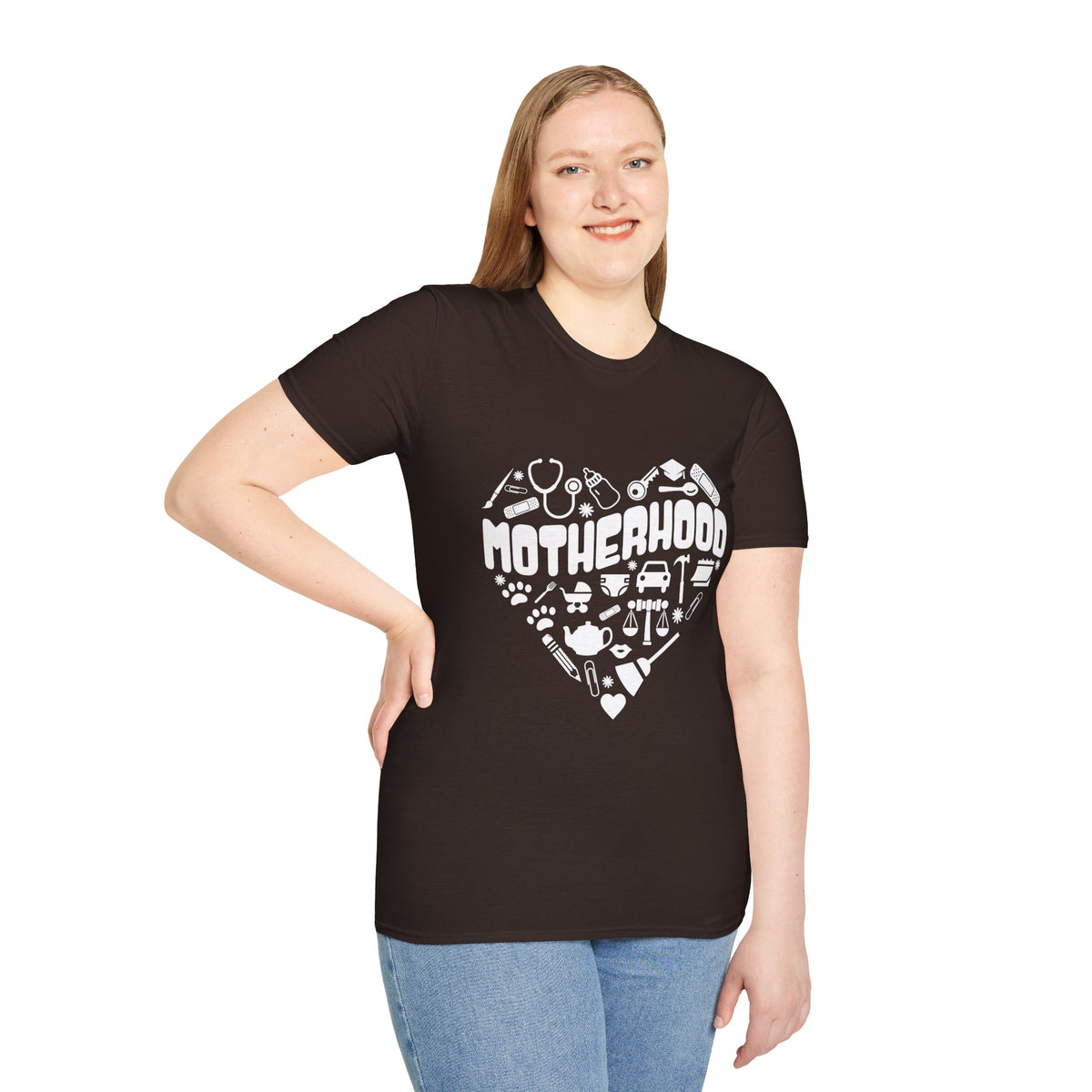 Motherhood Heart T-Shirt