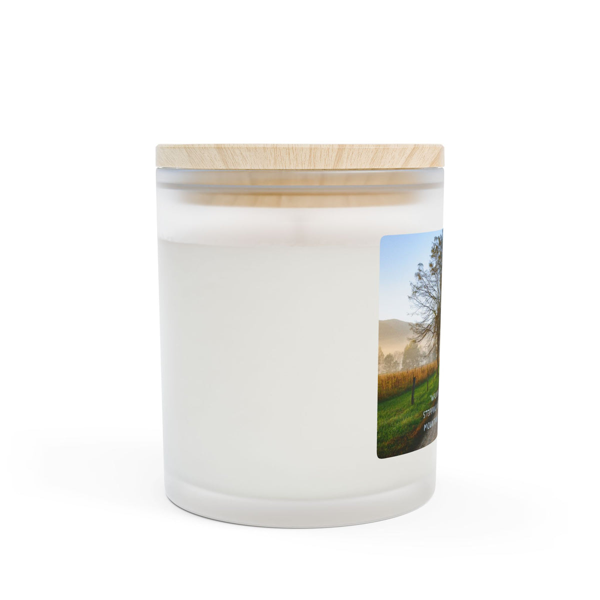Frosted Glass Candle (11oz)