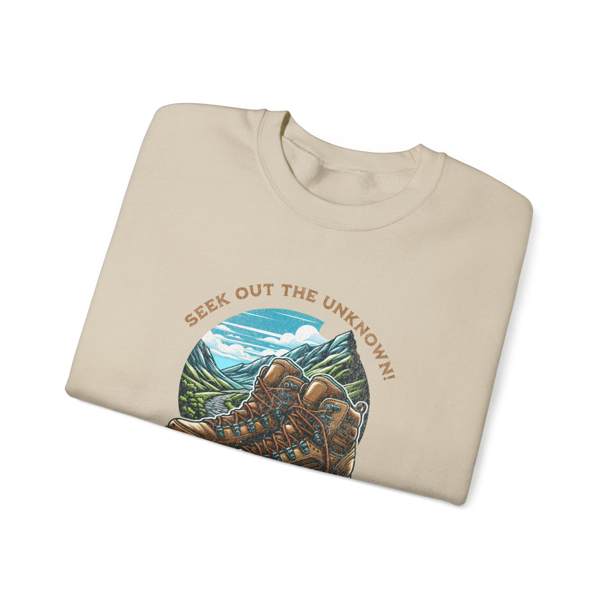 'Seek Out the Unknown' Crewneck
