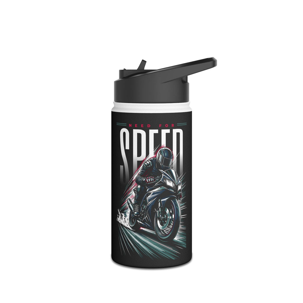 'Speed' Motorcycle Water Bottle (12oz. 18oz. 32oz.)
