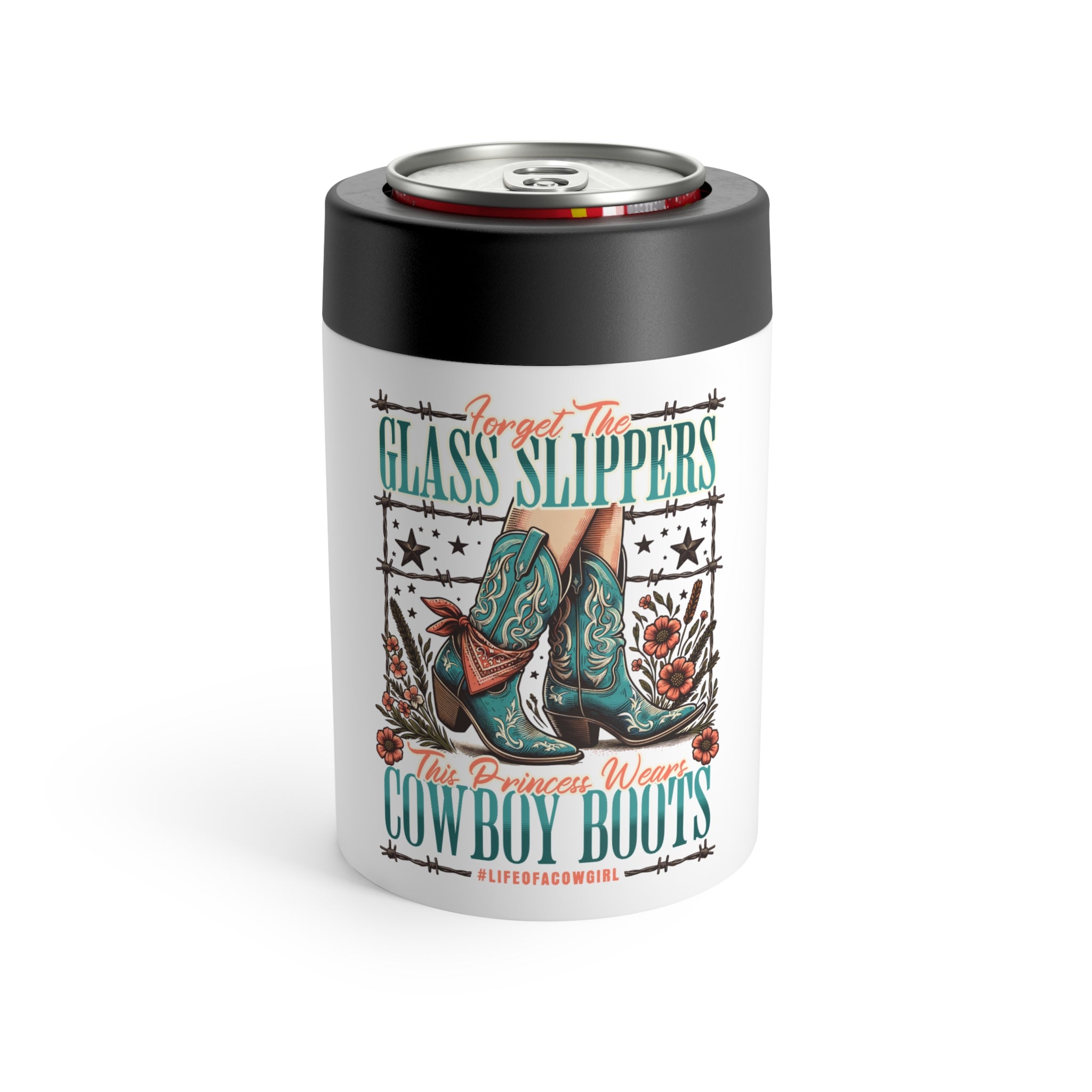Cowgirl Boot Can Cooler