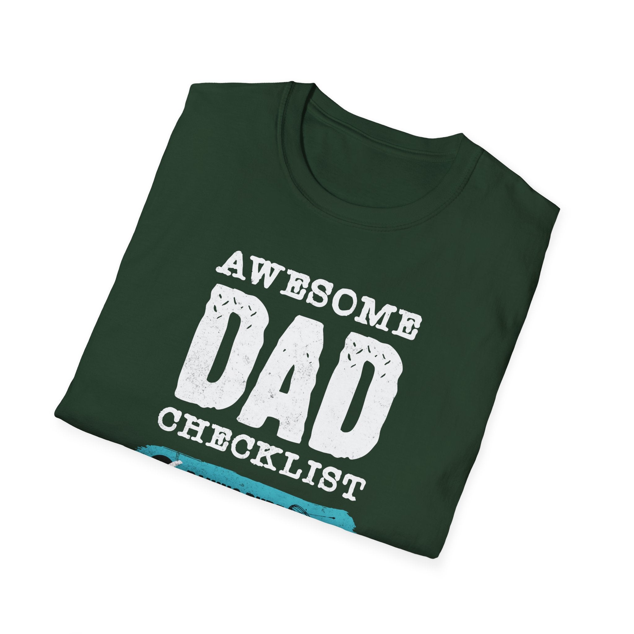 Awesome Dad Checklist T-Shirt