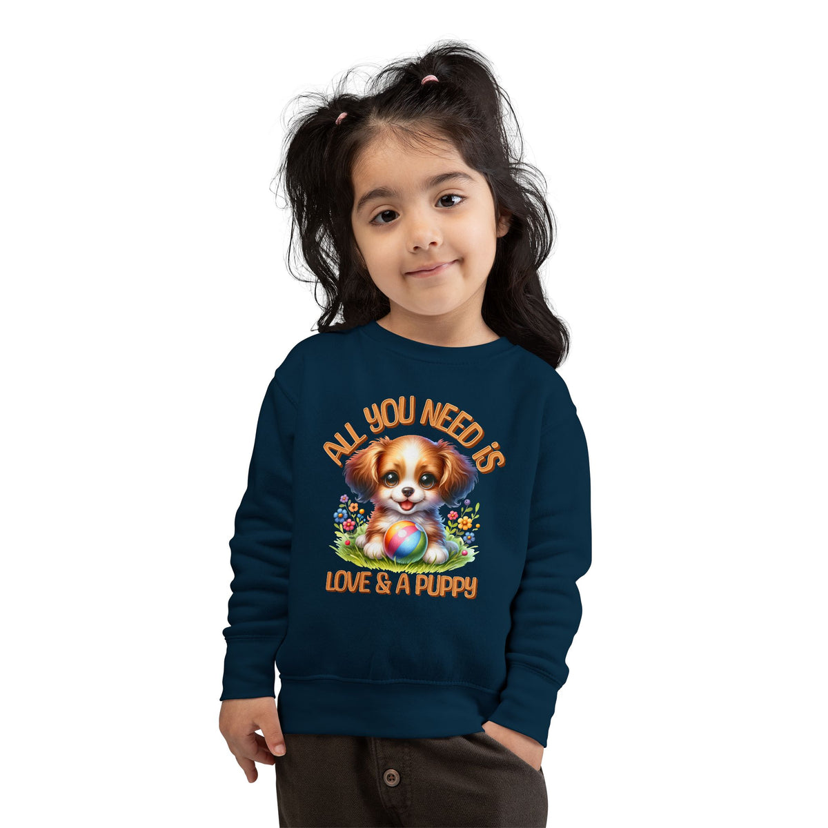 "All You Need..."Toddler Crewneck
