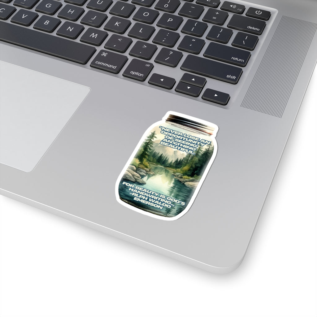 Nature Mirror Sticker