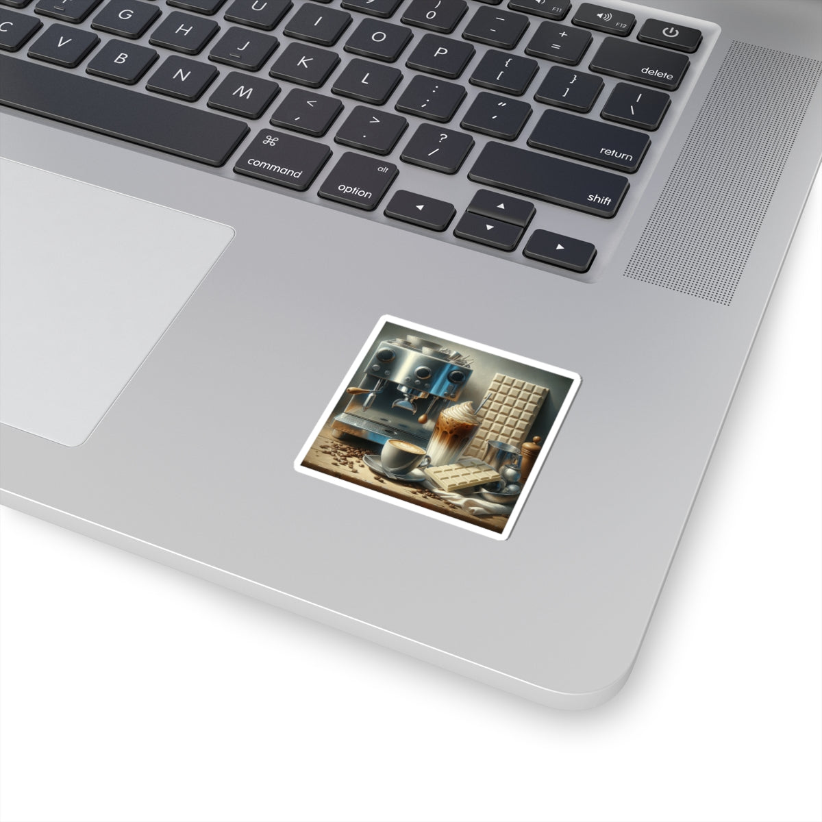 White Chocolate Expresso Sticker