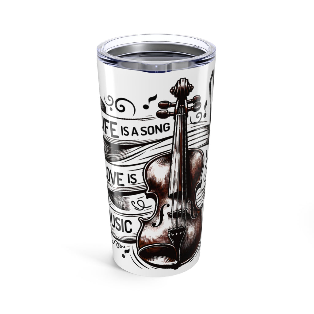 Music Violin Tumbler (20oz.)