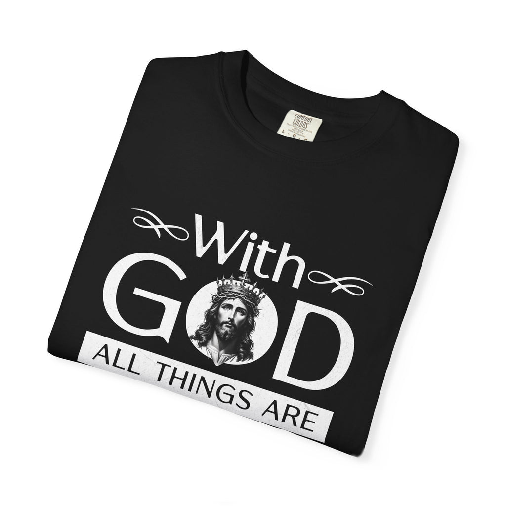 With God All Things...T‑Shirt