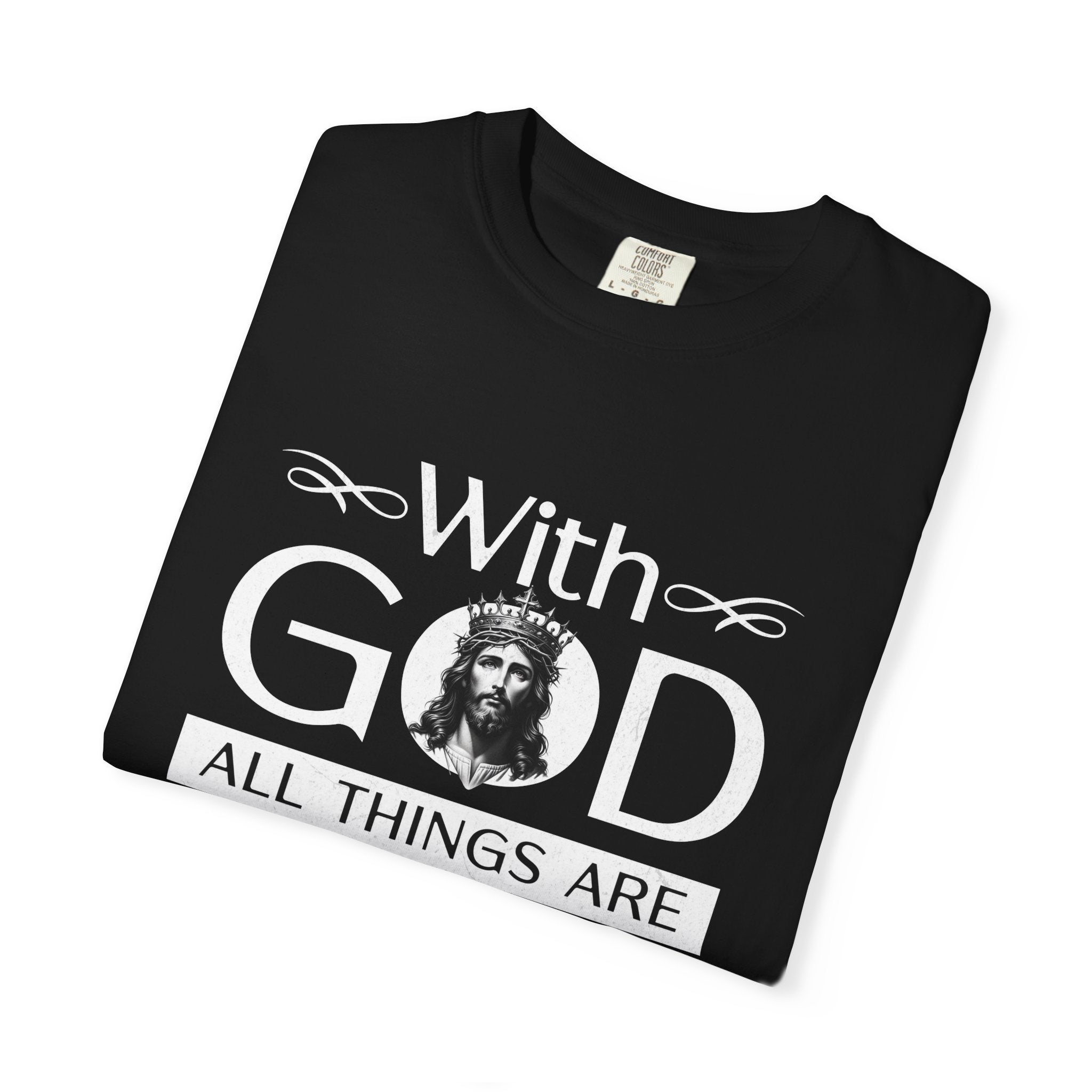 With God All Things...T‑Shirt