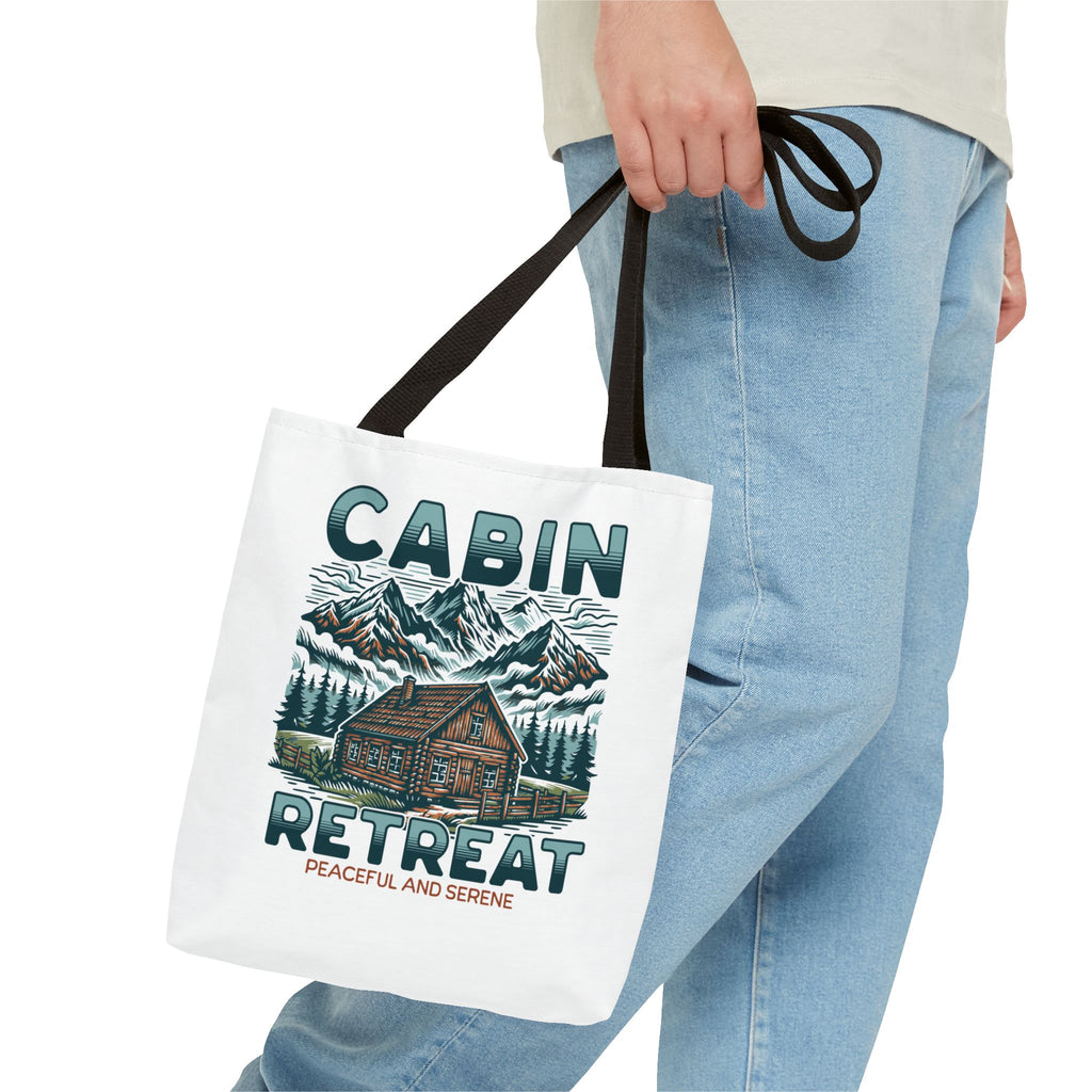 Cabin Retreat Tote Bag