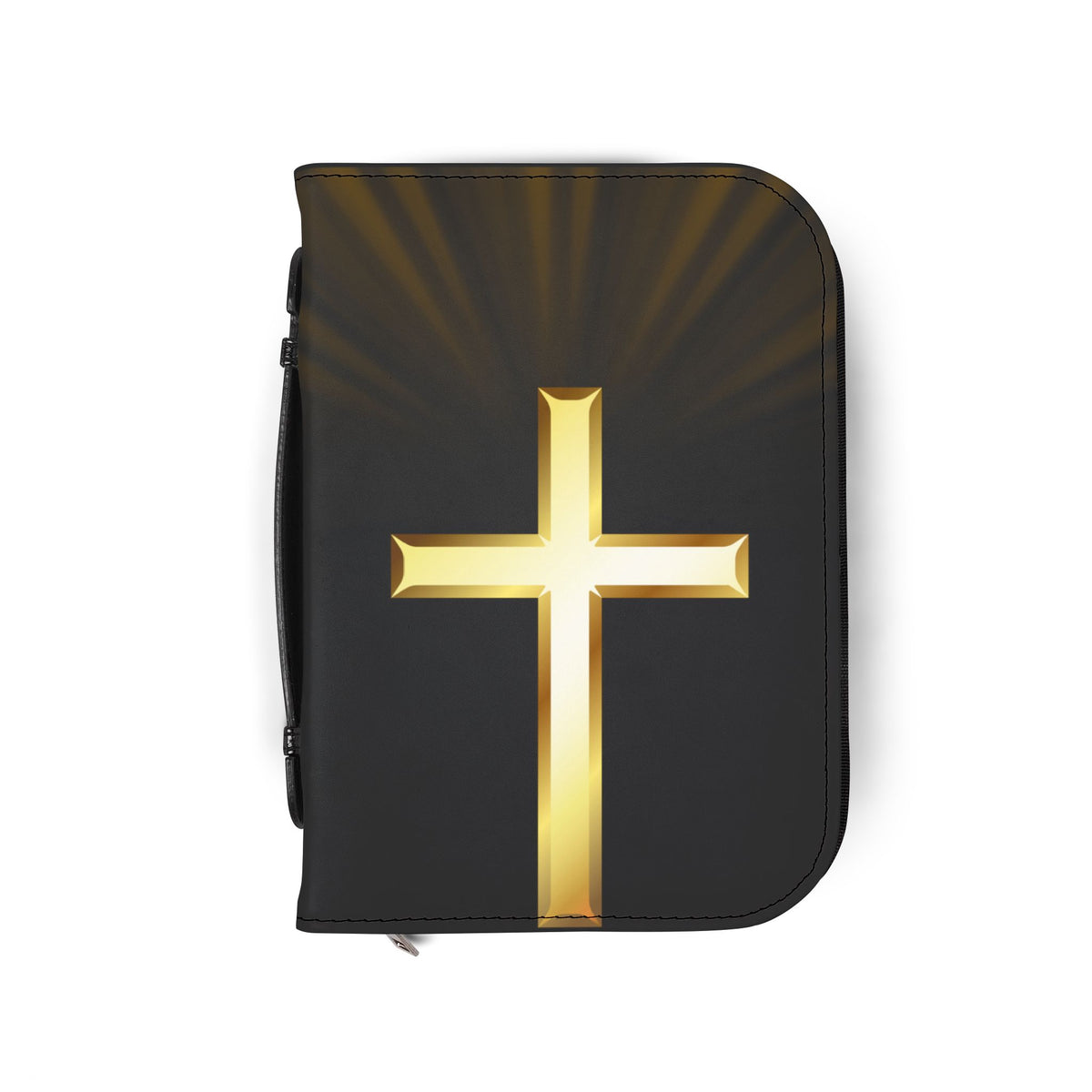 Gold Cross & Crown Bible Cover