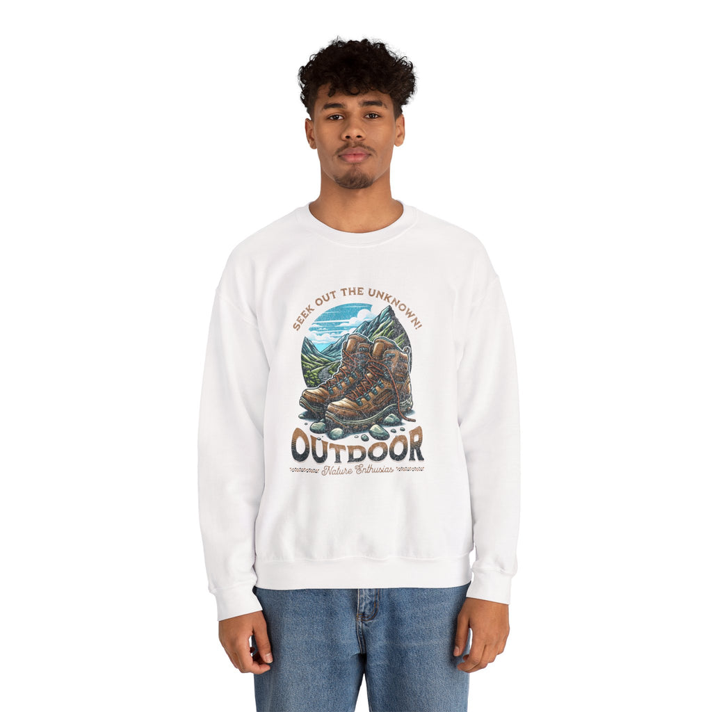 'Seek Out the Unknown' Crewneck