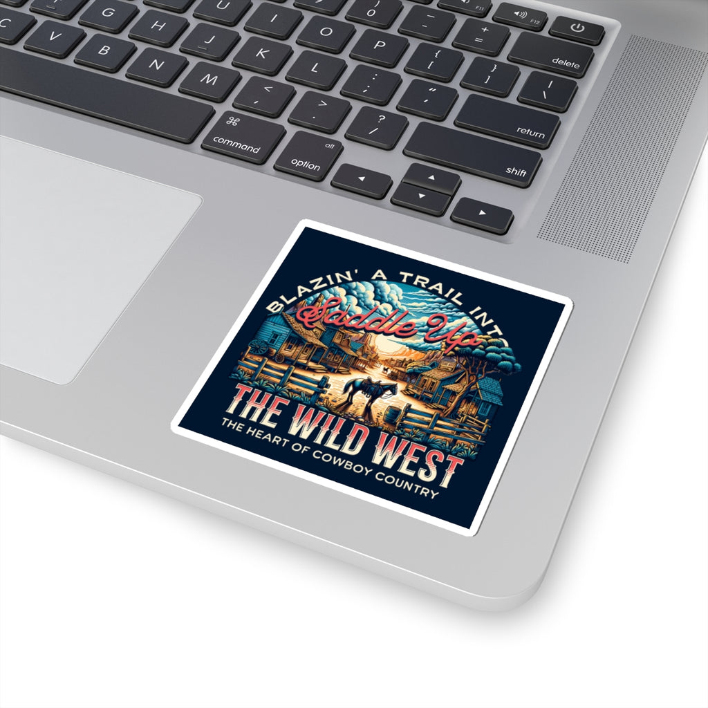 Blazin' A Trail Sticker