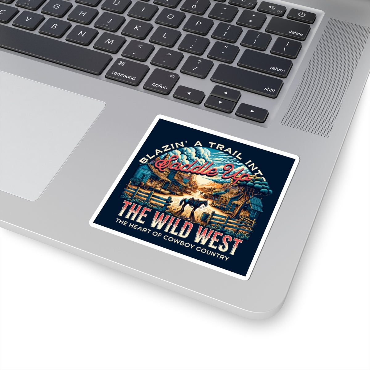 Blazin' A Trail Sticker