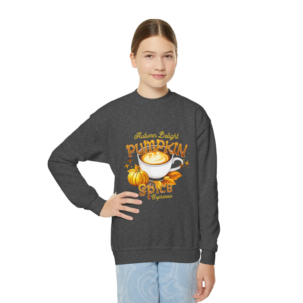 Pumpkin Spice Latte Youth Crewneck