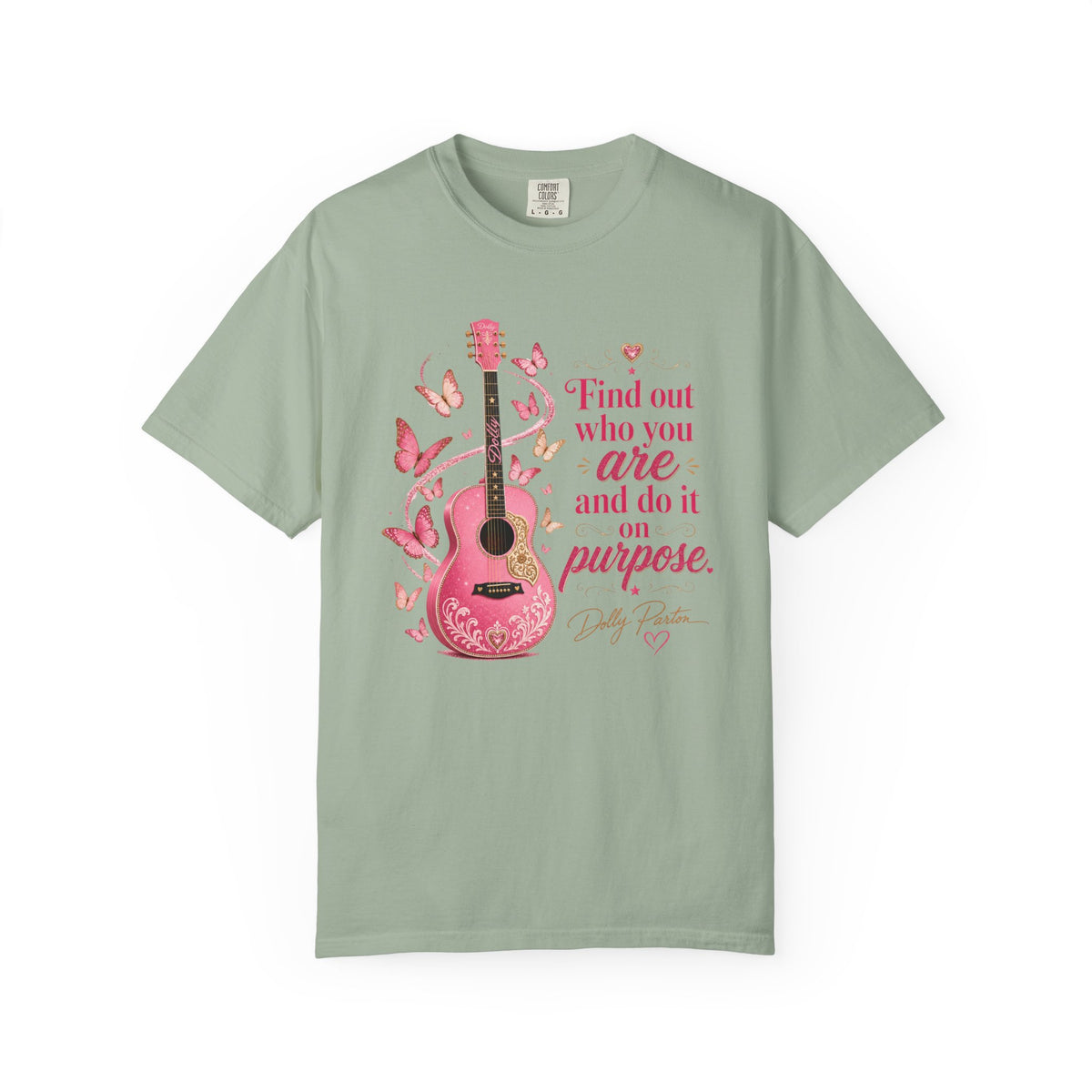 Guitar & Butterflies Tee