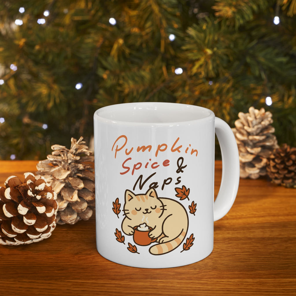 Pumpkin Spice Ceramic Mug (11oz, 15oz)
