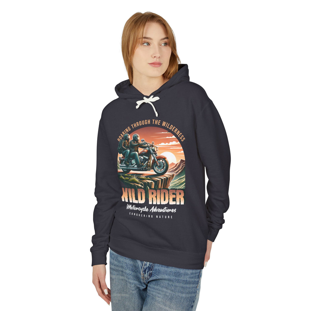 Wild Rider Motorcycle Hoodie