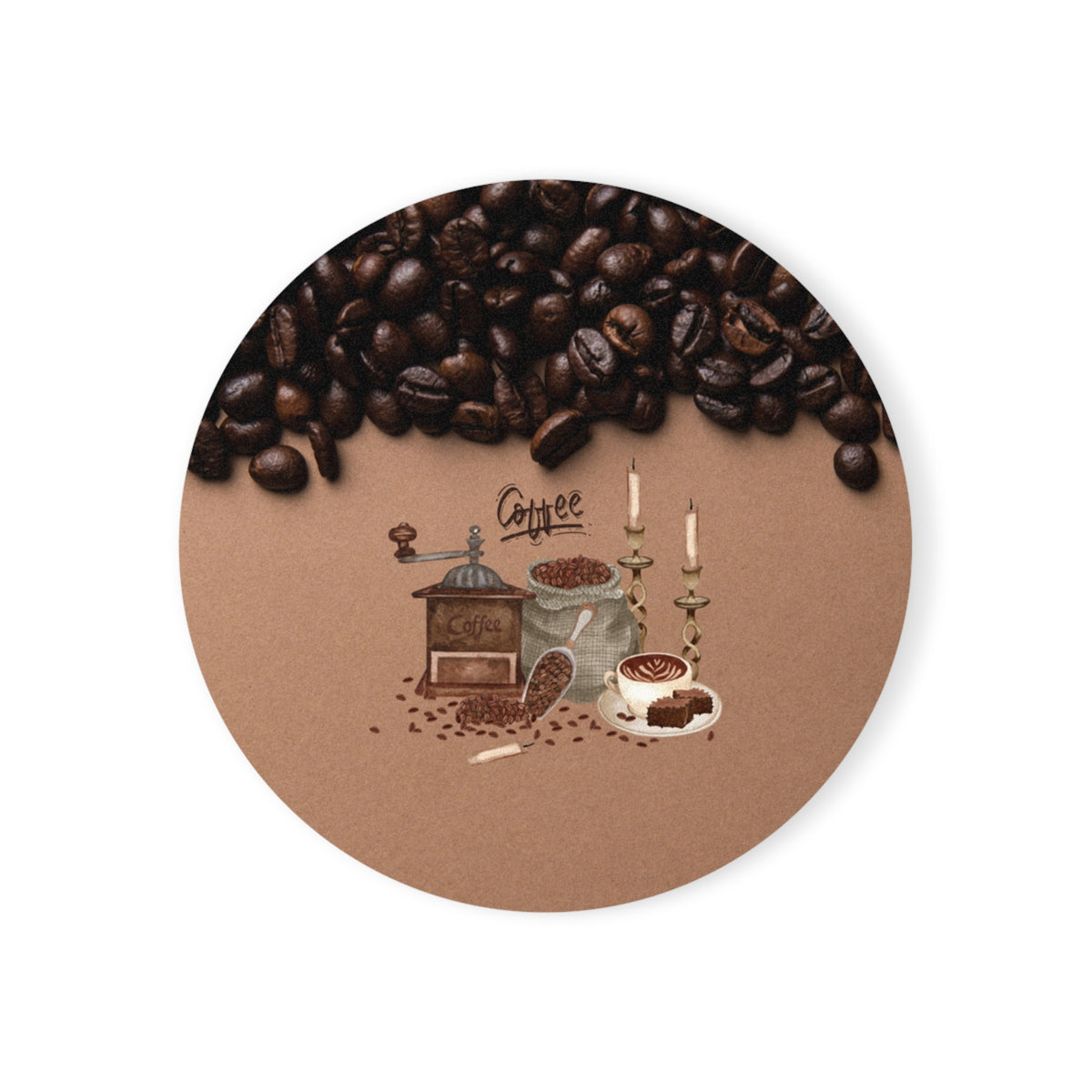 Coffee Lover Cork Coaster