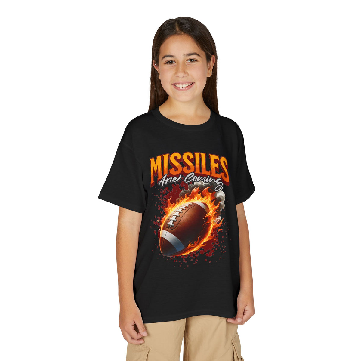 "Missiles Are Coming" Football Youth T-Shirt