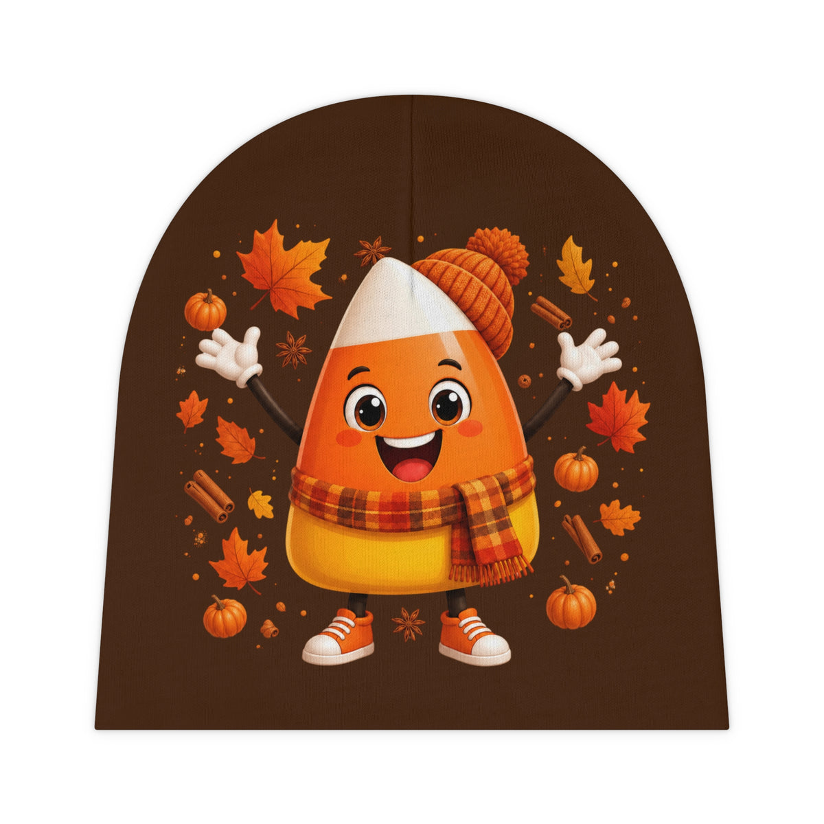 Candy Corn Baby Beanie