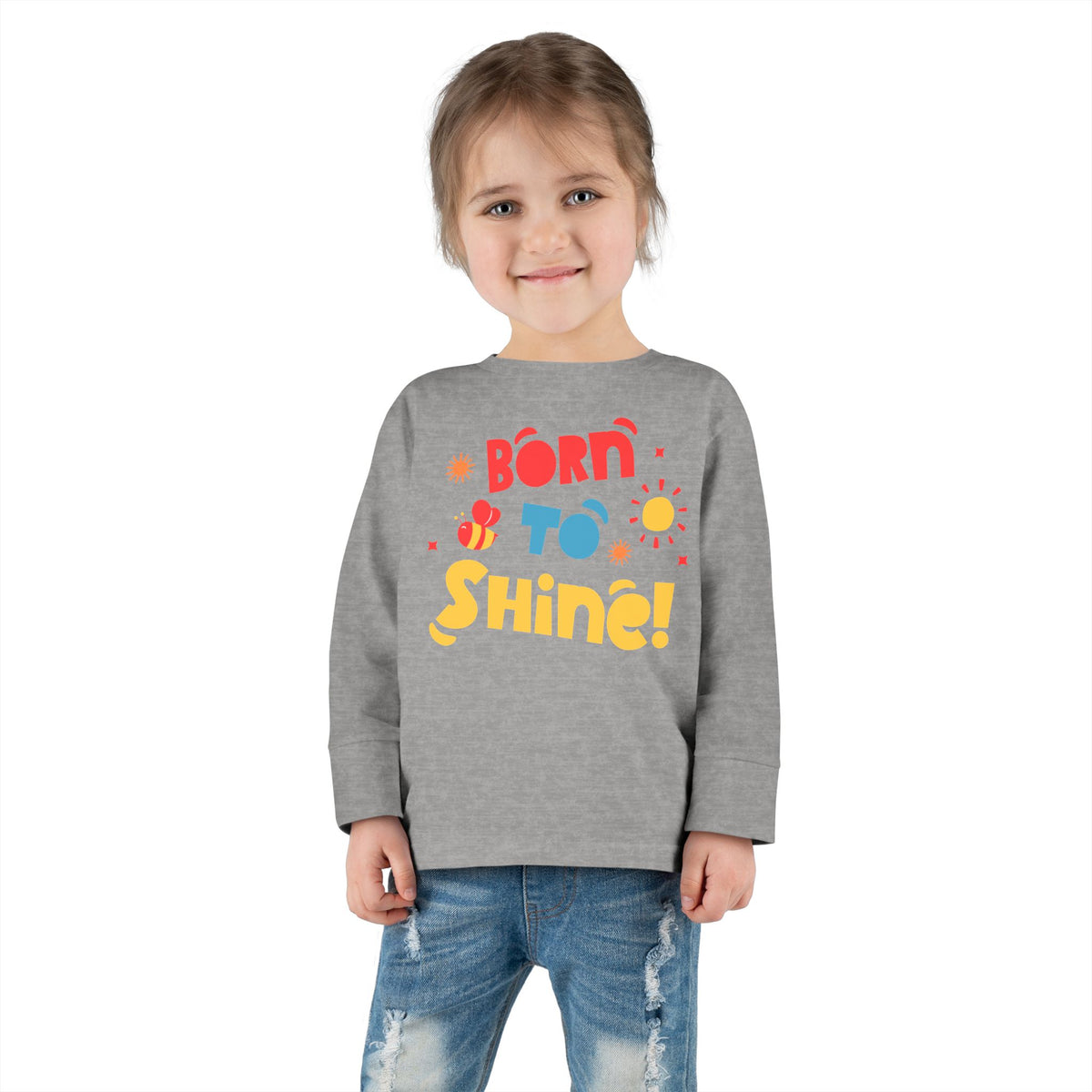 Born to Shine! Toddler LS T-Shirt