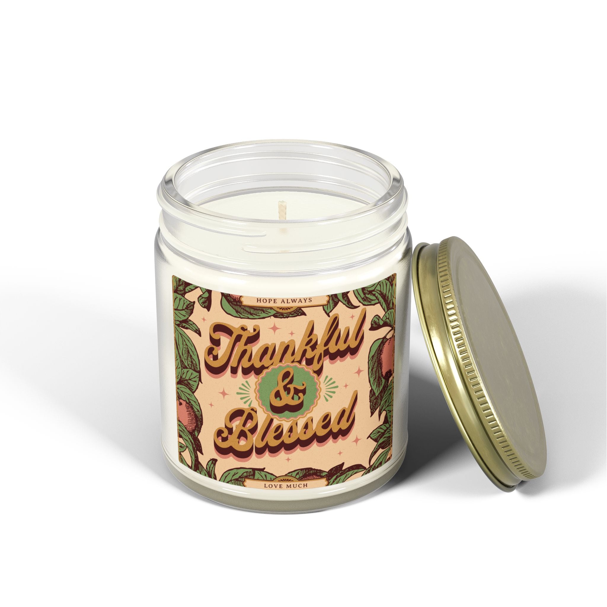 Thankful & Blessed Scented Candle (4oz. 9oz.)