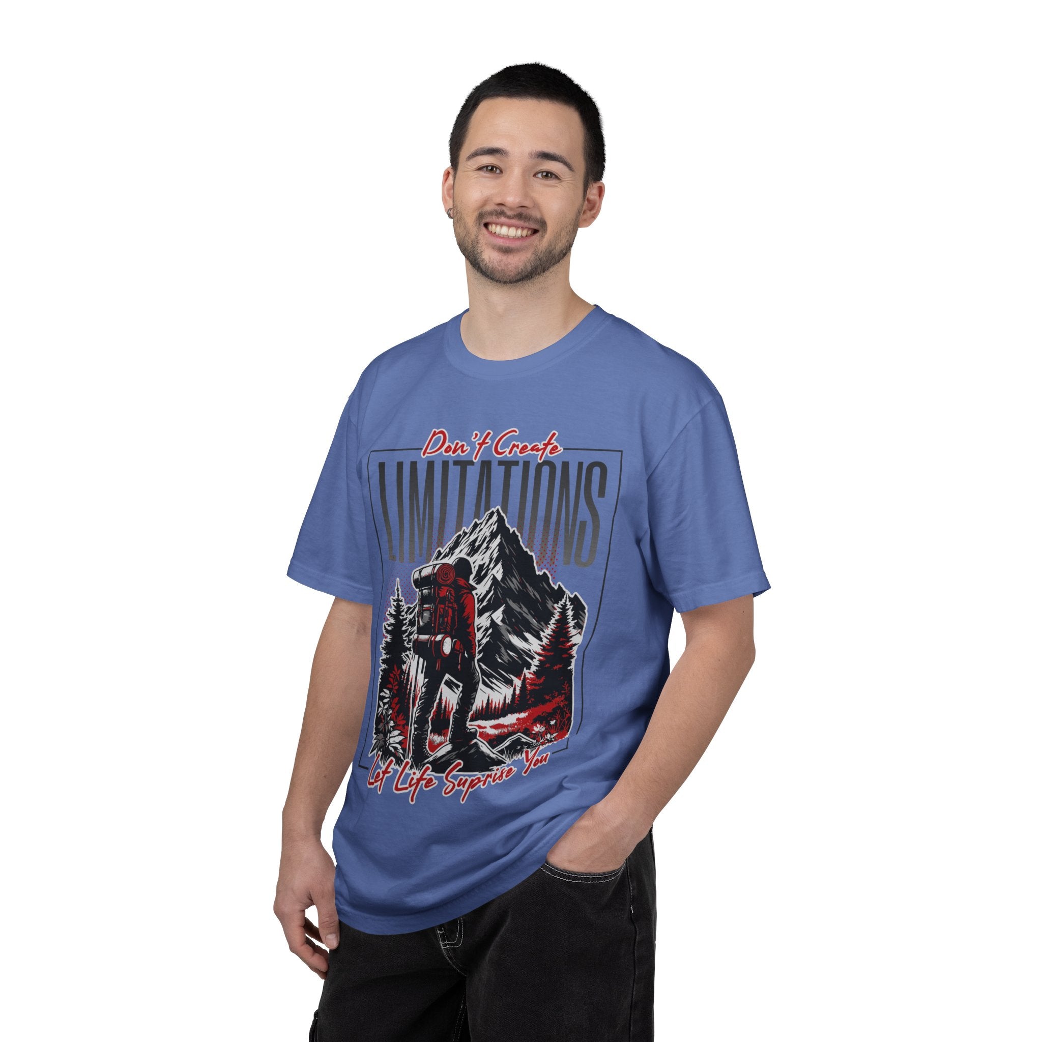 "Don't Create Limitations" Adventure T-Shirt