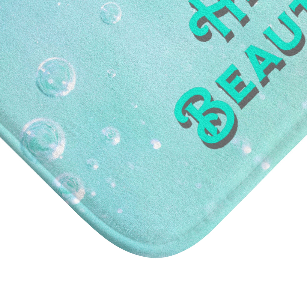 Aqua Bubble Bath Mat