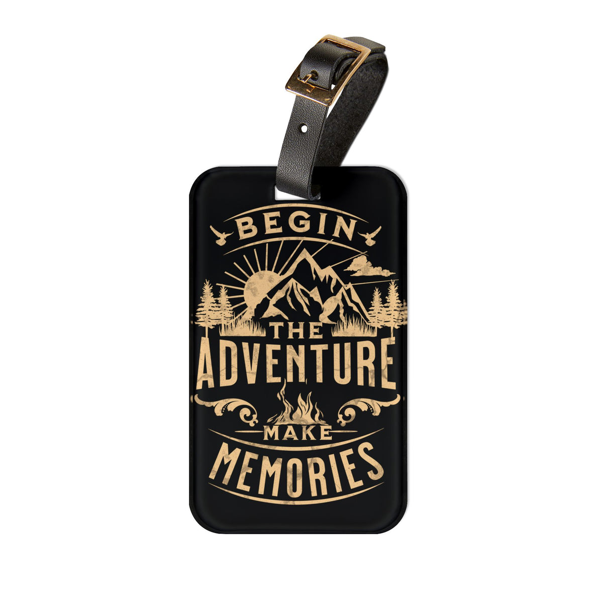 Begin the Adventure Travel Bag ID