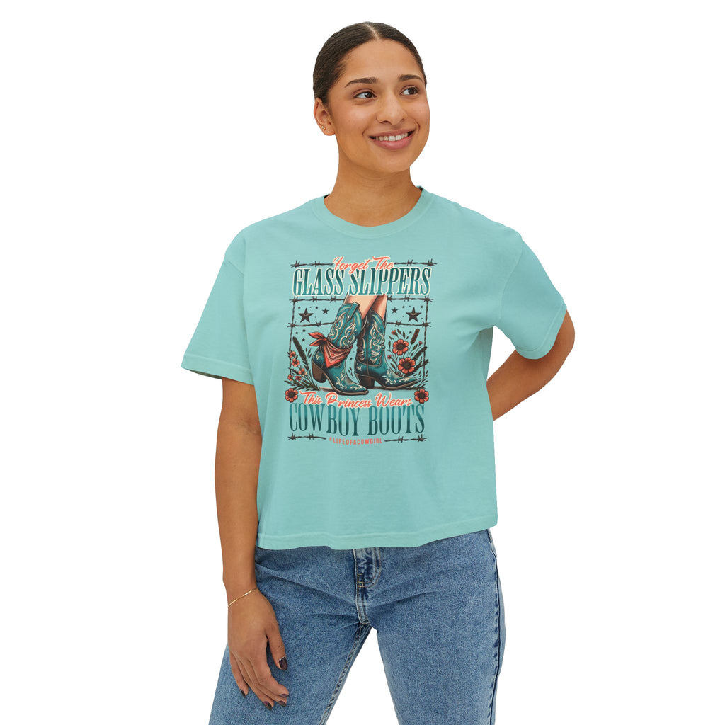 Cowgirl Boots Boxy T-Shirt