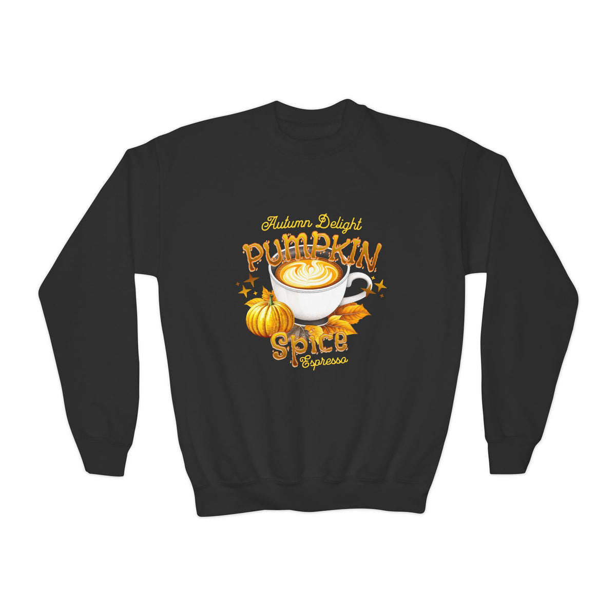Pumpkin Spice Latte Youth Crewneck