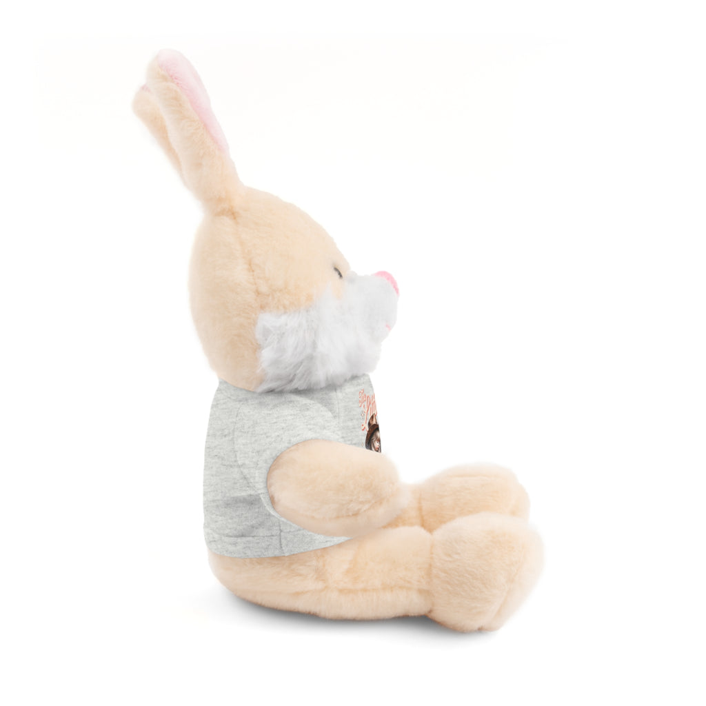 Plush Animal with 'The Little Cowgirl' Tee